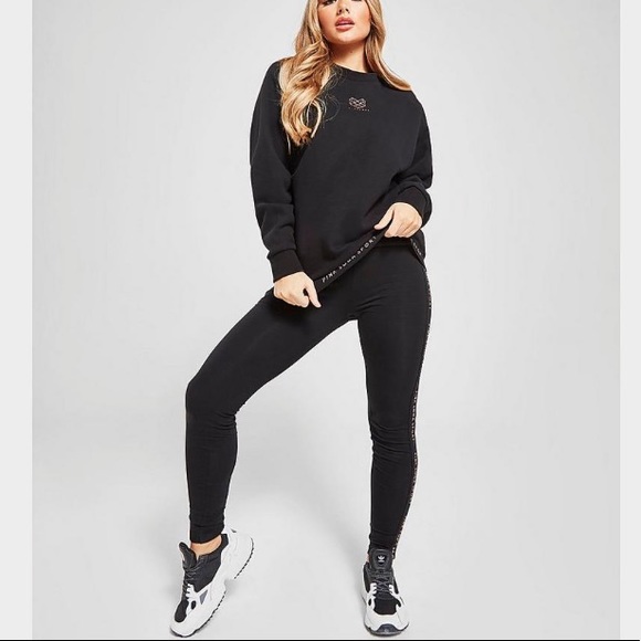 PINK SODA SERENITY CREW SWEATSHIRT & LEGGINGS - Picture 1 of 13